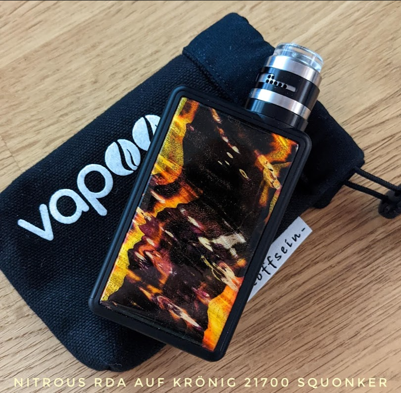 Nitrous RDA auf Krönig 21700 Squonker