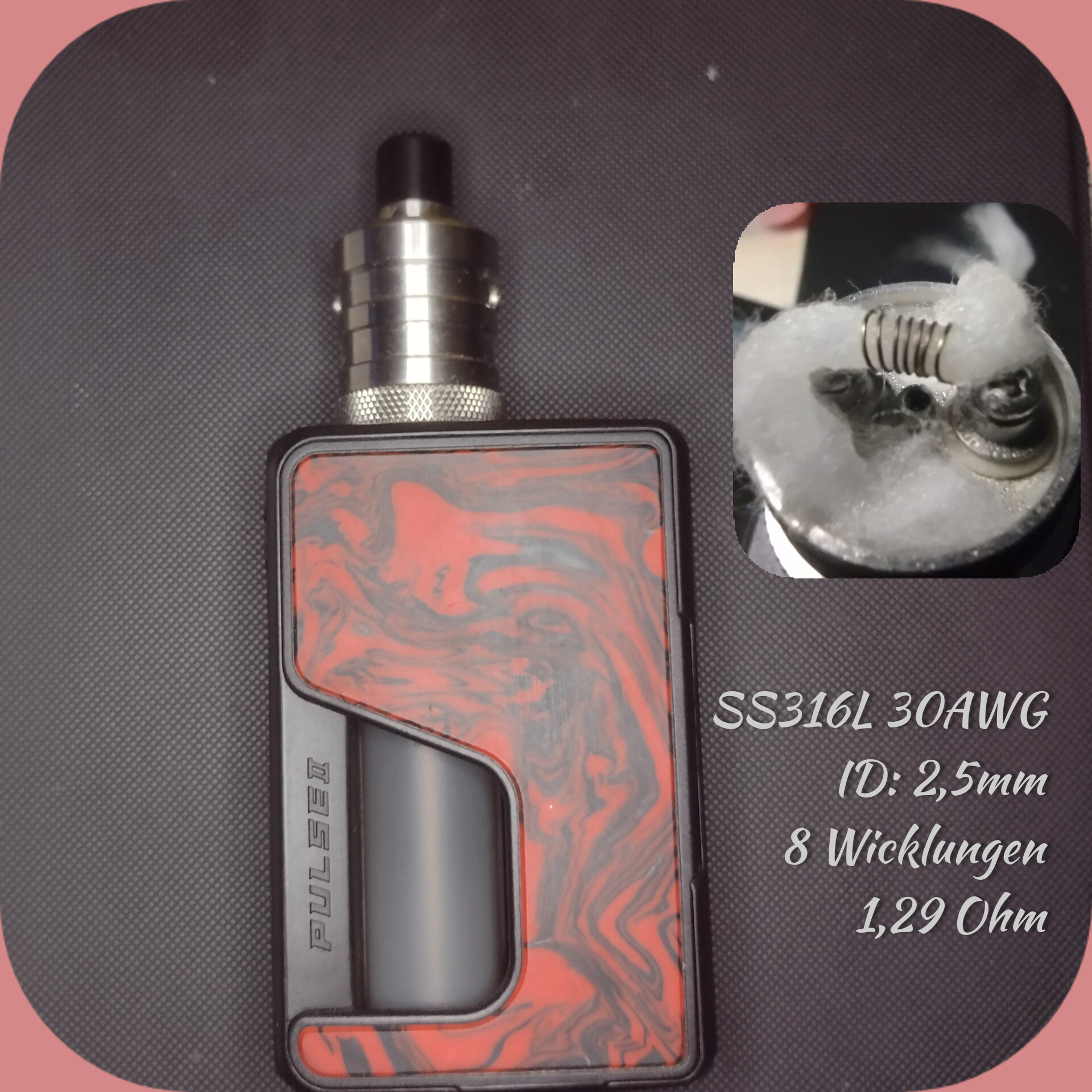 VandyVape Pulse II mit Flash-e-Vapor RDA